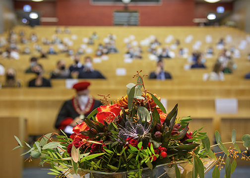 Feierliche Zeugnisübergabe der Wirtschafts- und Sozialwissenschaftlichen Fakultät 2021